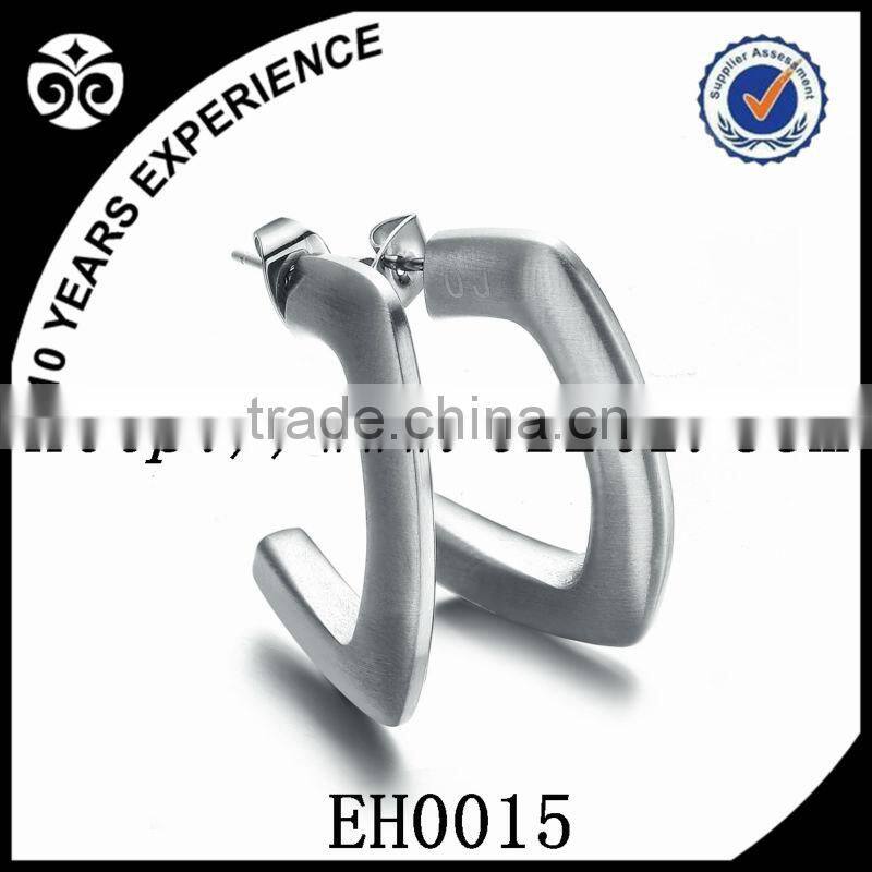 Fashion stainless steel earrings jewelry