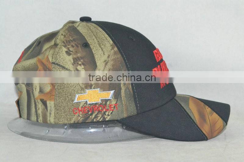 Professional custom black stitching material is 100% cotton,front logo3D embroidery, 58 cm size