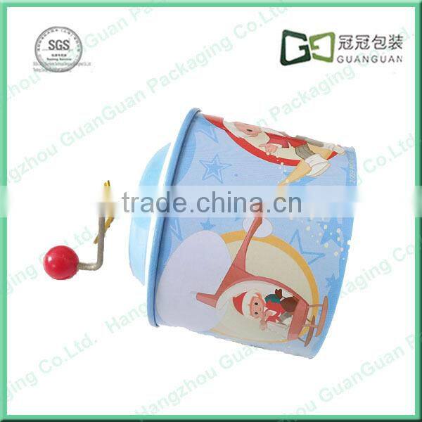 Exquisite carousel music box with ballerina from hangzhou