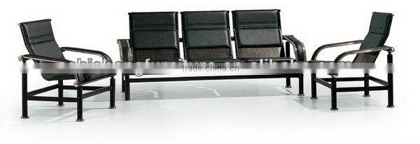 FA 8004 solid wood arms office sofa