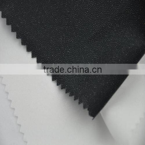 polyester fusible interlining for waist