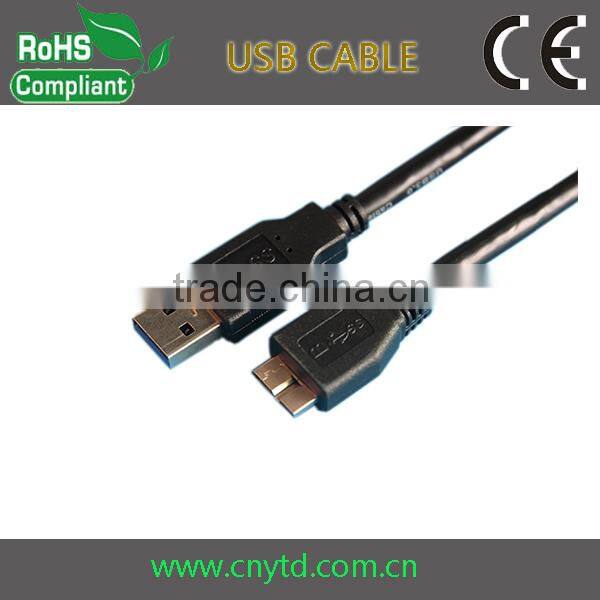 Super speed 3.0 usb cable usb 3.0 cable V3.0 micro usb 3.0 cable for note3 S5