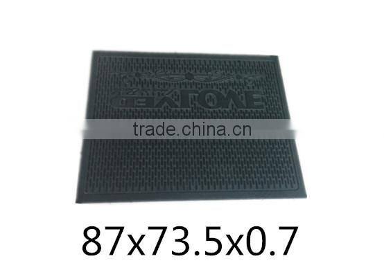 custom thin door mat rubber