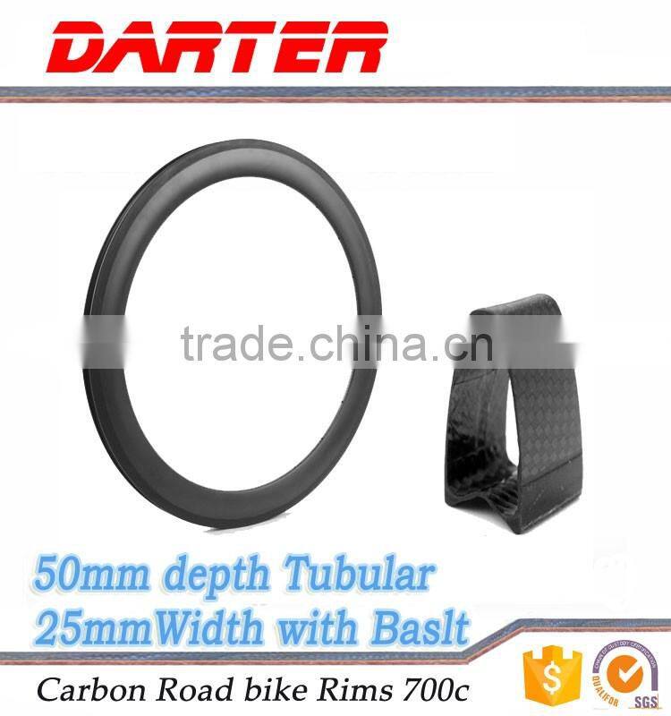 Multi-purpose meticulous workmanship 50Tubular 25mmWidth bicycle wheels 700c bike rim