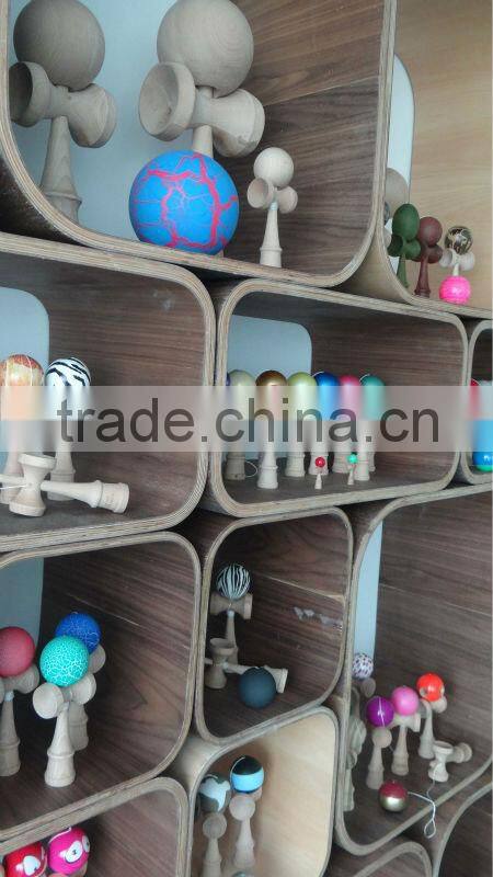 Wooden exhibition stand