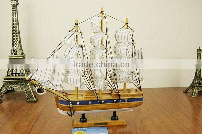 wooden ship model