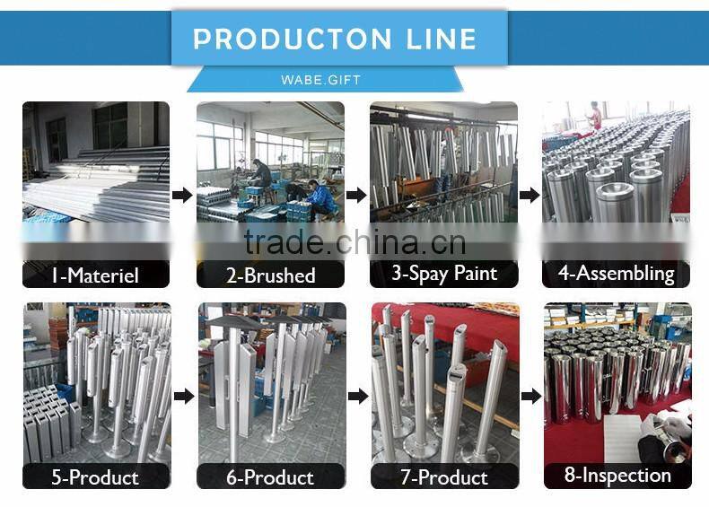 HIGH QUALITY aluminium outdoor wall mounted ashtray 101-SH