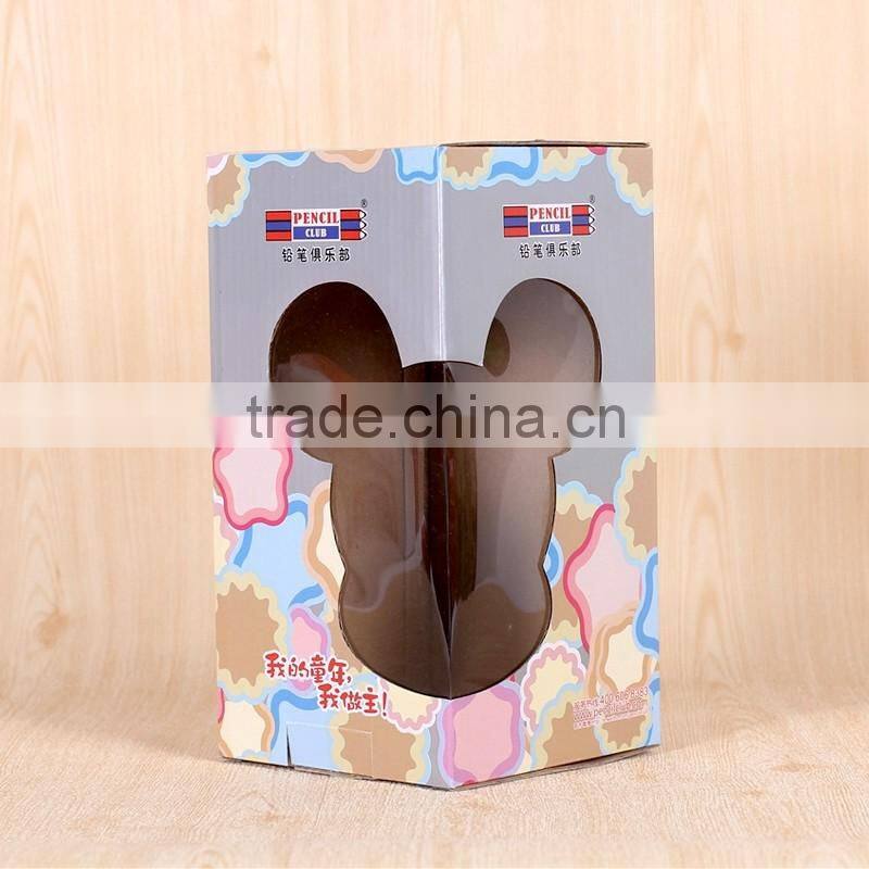 Full-color offset printing corrugated toy box for children