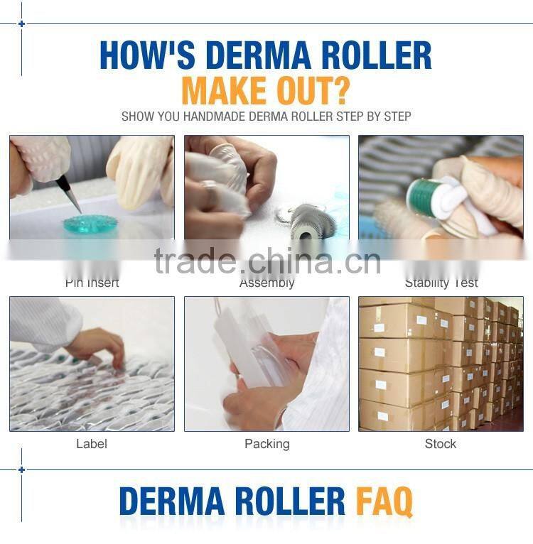 Derma roller for stretch marks