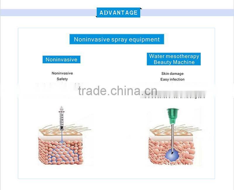 High quality no needle injector Rf heating no needle mesotherapy machine in usa