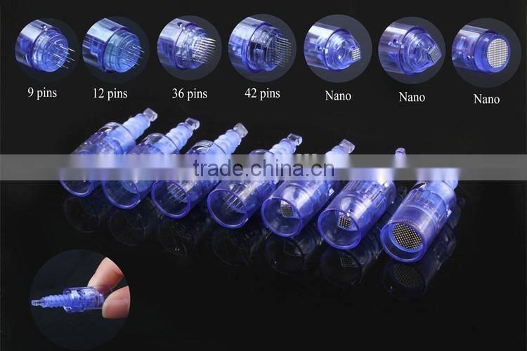 Professional 9 or 12 needles electric derma stamp korea derma pen