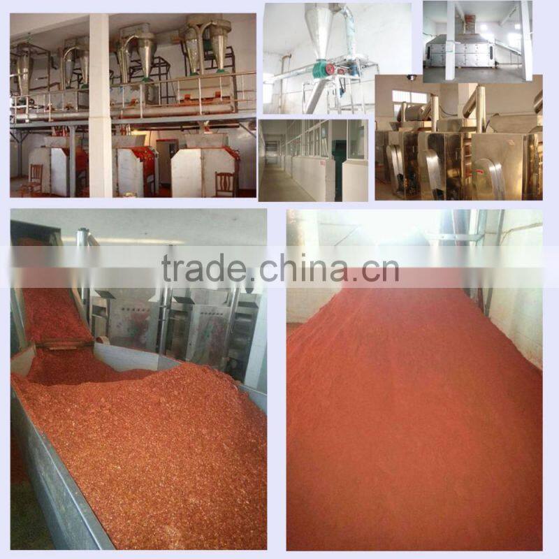 Hot selling in 2016 No Sudan Additive,No Aflatoxin,with High Hotness China Manufacturer Exporter Dried Red Chilli Powder