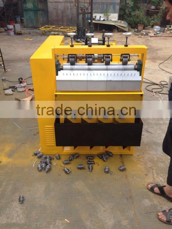 High efficient mesh scourer making machine manufacturer