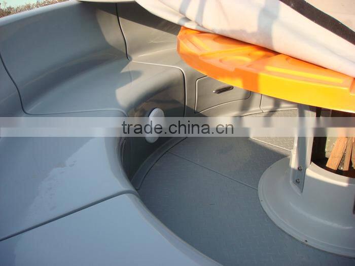 Low price factory direcly sell leisure boating for BBQ,BBQ boat, BBQ donut boat