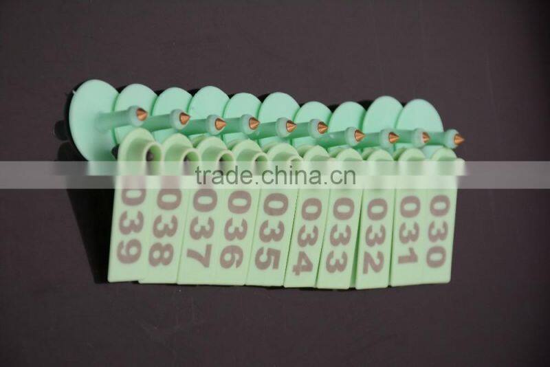 Hot sale animal identification mark livestock ear tag for sheep