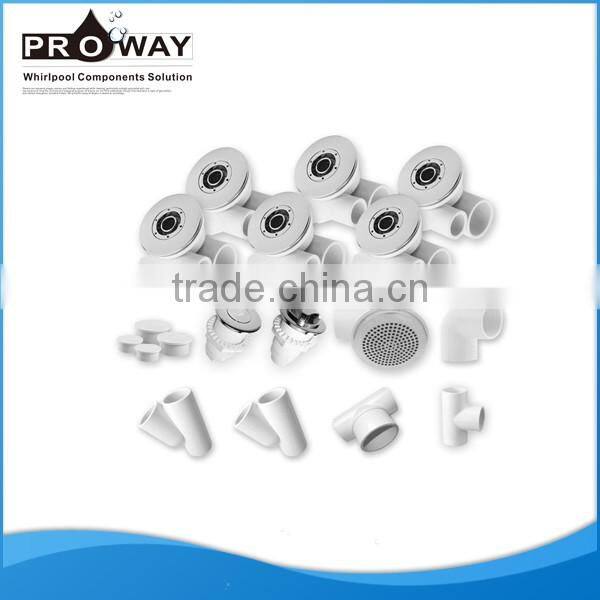 90mm whirlpool jet Whirlpool Hydromassage Spa Water Nozzle Bathtub Jet Hydromassage Bathtub Parts