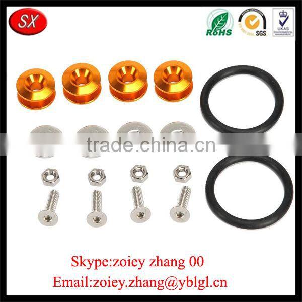 China Supplier Custom Non-standard Precision Metal Retractable Captive Panel Fasteners