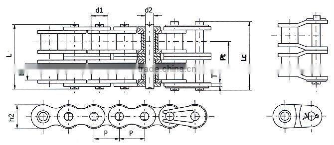 color chain walking tractor chain motorcycle chain