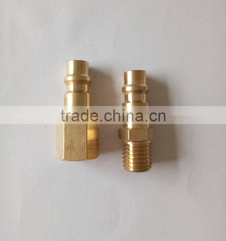 1/8''-1' brass german type quick hose connector or male connector