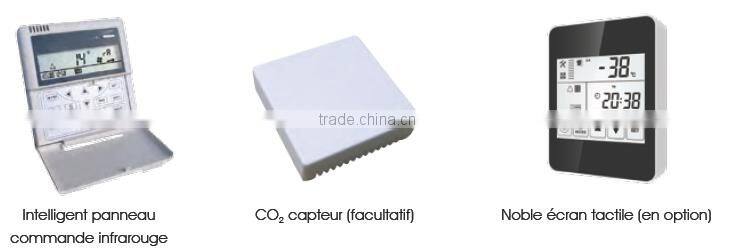 Roof Heat Energy Recovery Fresh Air Ventilators Purify PM2.5