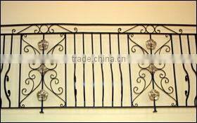 wrought iron balcony