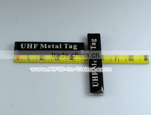 Windshield uhf rfid label for vehicle management or item tracking