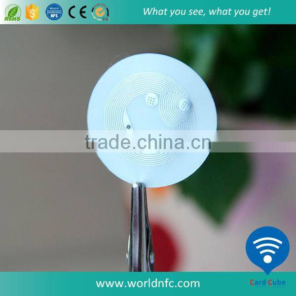 ISO 15693 Library RFID Printable Tags Label For Anti-Theft