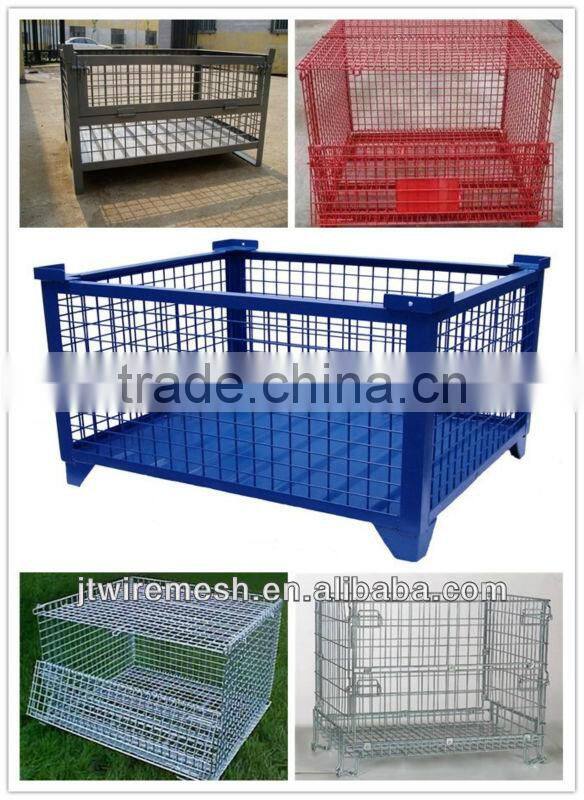 Most popular galvanized metal wire container