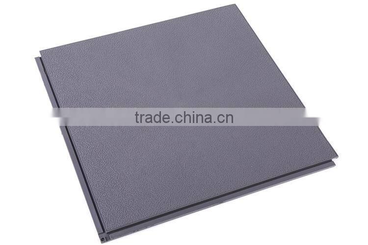 Hot sale anti slip pvc garage interlocking floor tiles