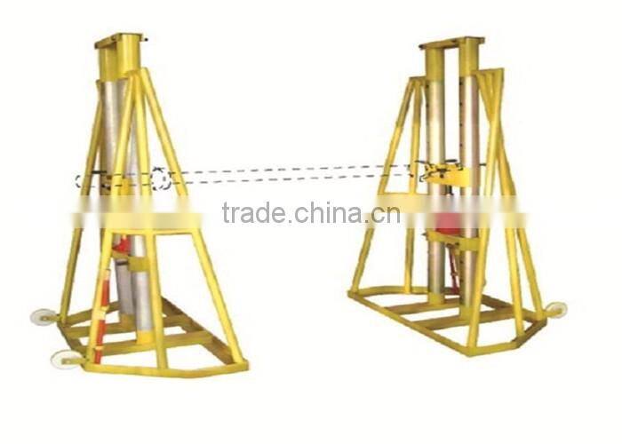 5/10 Ton Cable Stand Reel Stand Cable Drum Lifting Jacks