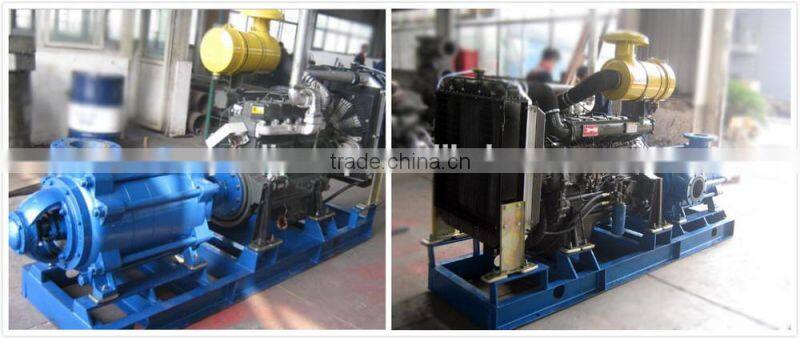 High flow rate Farm irrigation pump with diesel engine