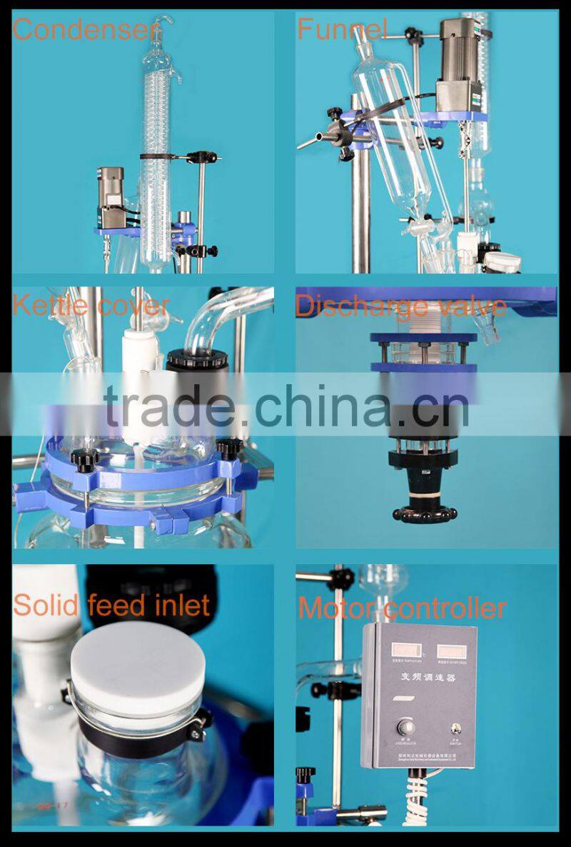 Semi-antomatic Vacuum Jacketed Reactor System