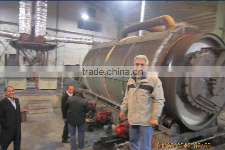 Garbage Recycling Machine Convert Waste To Furnace Oil By Pyrolysis Way