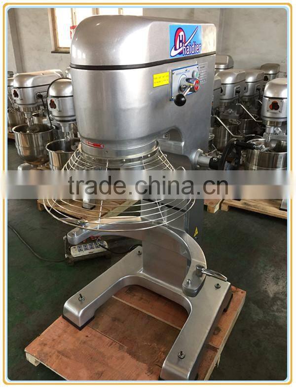 industrial dough mixer 30l mixer cake mixer haidier planetary mixer