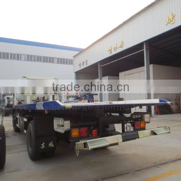 190hp 4*2 DONGFENG Road Wrecker Towing Truck 6 ton