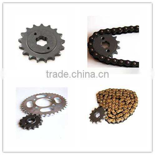 high quality motorcycle front and rear sprocket