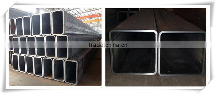 Hot rolled Large-caliber low carbon steel square pipe/tube size