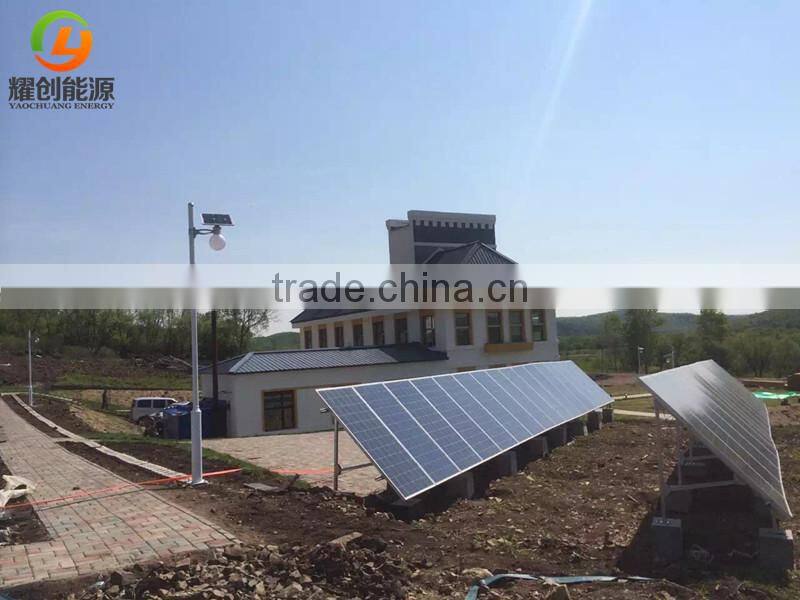 Best seller 6000w solar off grid solar panel system from Yunnan China 6kw