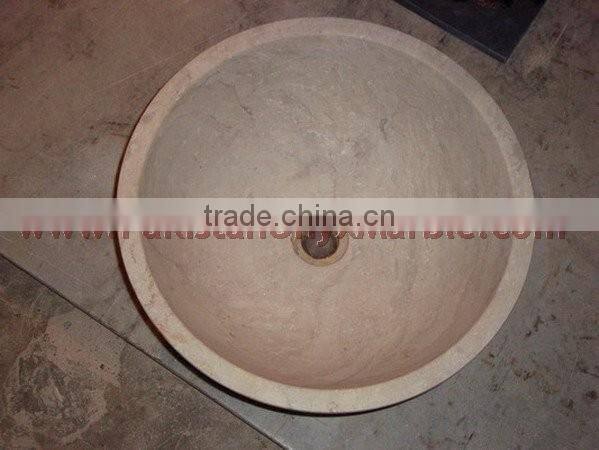 NEW SAHARA BEIGE MARBLE SINKS AND BASINS