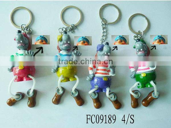 Resin custom key chain personalized