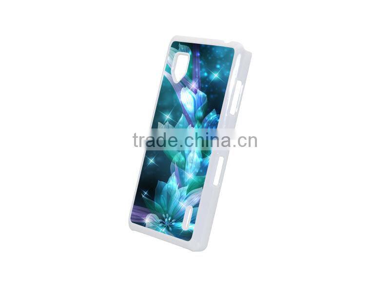 New arrive Sublimation Optimus Cover with Alu Printing Sheet for LG E975