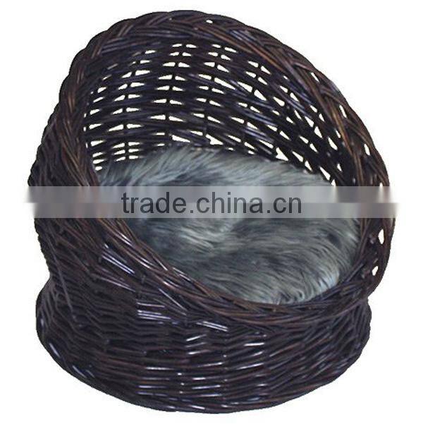Wholesale willow dog house basket for rest