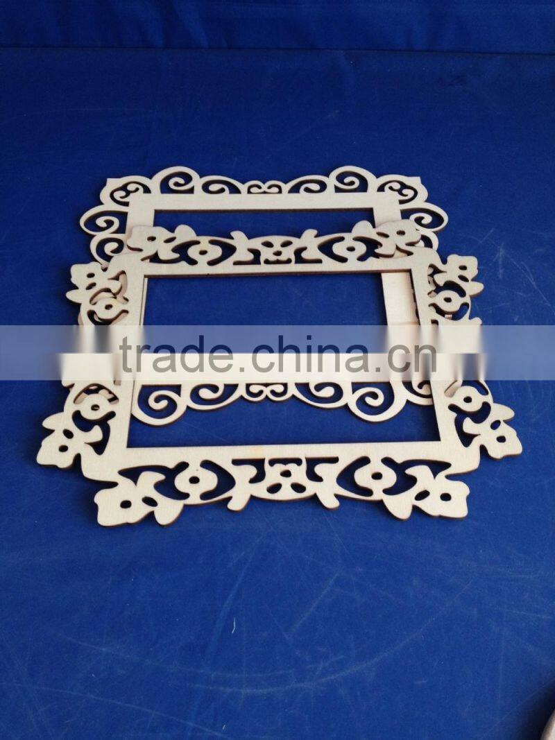 FSC&SEDEX wooden heart-shaped photo frame wooden photo picture frame whosales