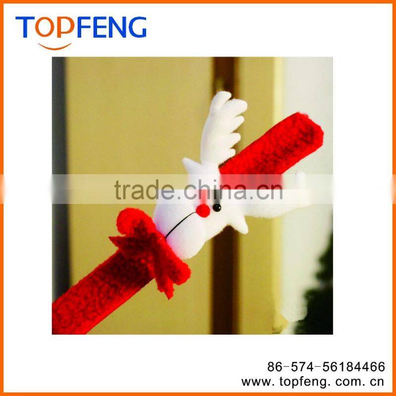 Promotional slap bracelet cheap slap band Christma style,christmas slap bracelet,christmas gifts