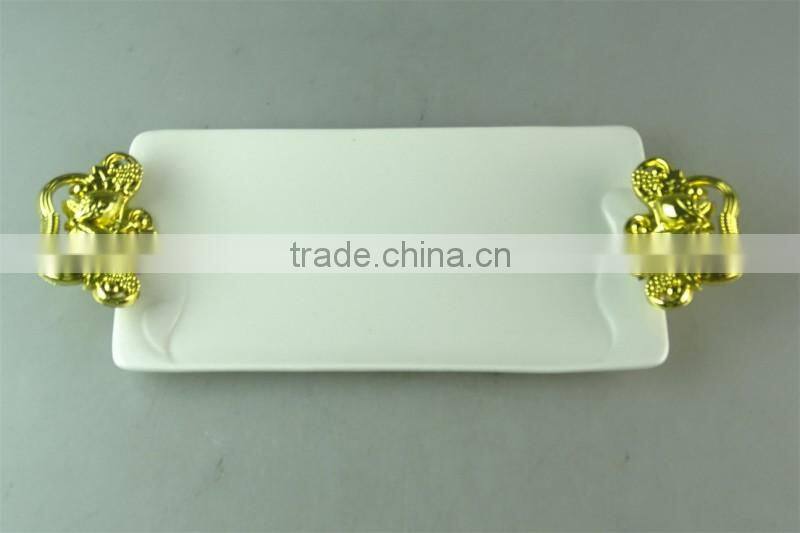 Low Price High Quality White Ceramic Dinner Plate For Wholesale