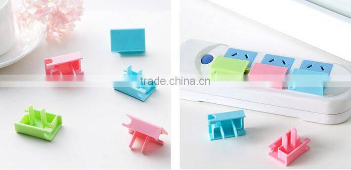 Children Safety Cable Storage Holder Electric Socket Plug Cover