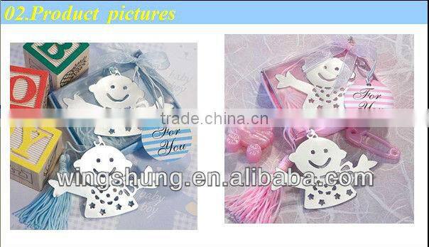 Novelty Desion angle baby Bookmark /Wedding Favor/Wedding Supplies/Wedding Gift /Fashion Gift/Birthday Gift