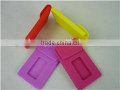 Custom Make Colorful Silicone Business Card Holder