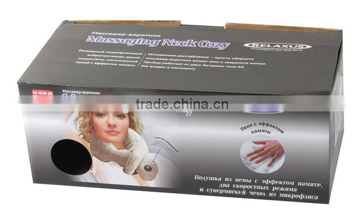 New design massaging neck pillow cozy comfortable neck massager
