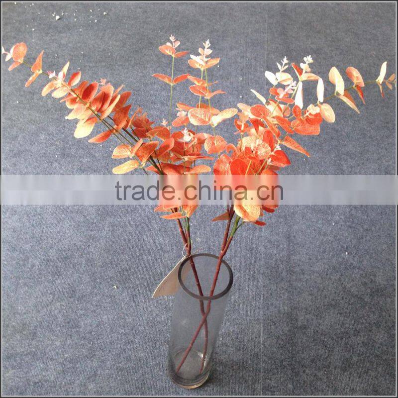 colourful fabric eucalyptus plant branch